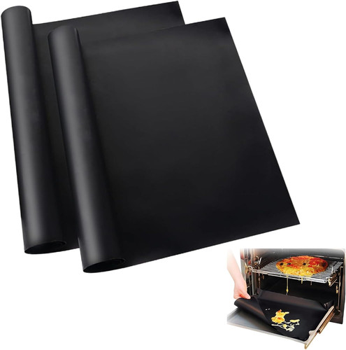 Oven liners for fan - oven, assisted