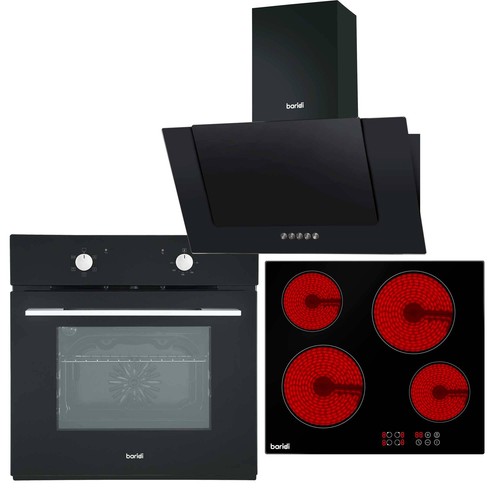 Ceramic hob fan - fan-assisted, oven