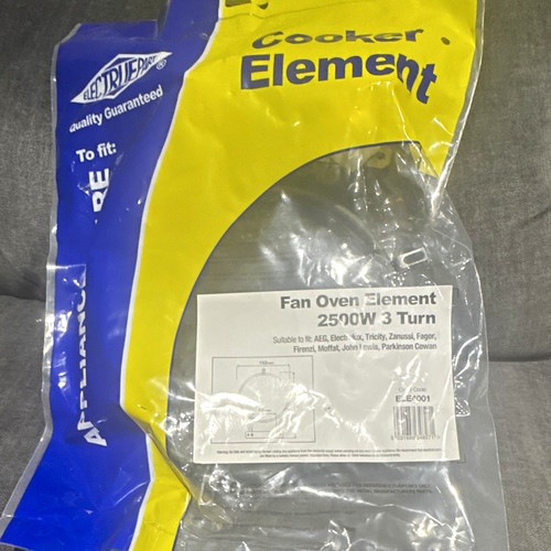 Electruepart fan oven element - fan,